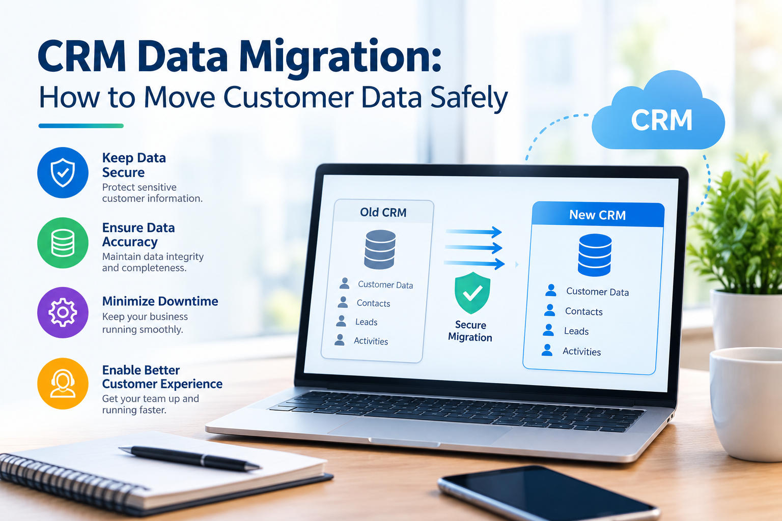 CRM Data Migration: How to Move Customer Data Safely